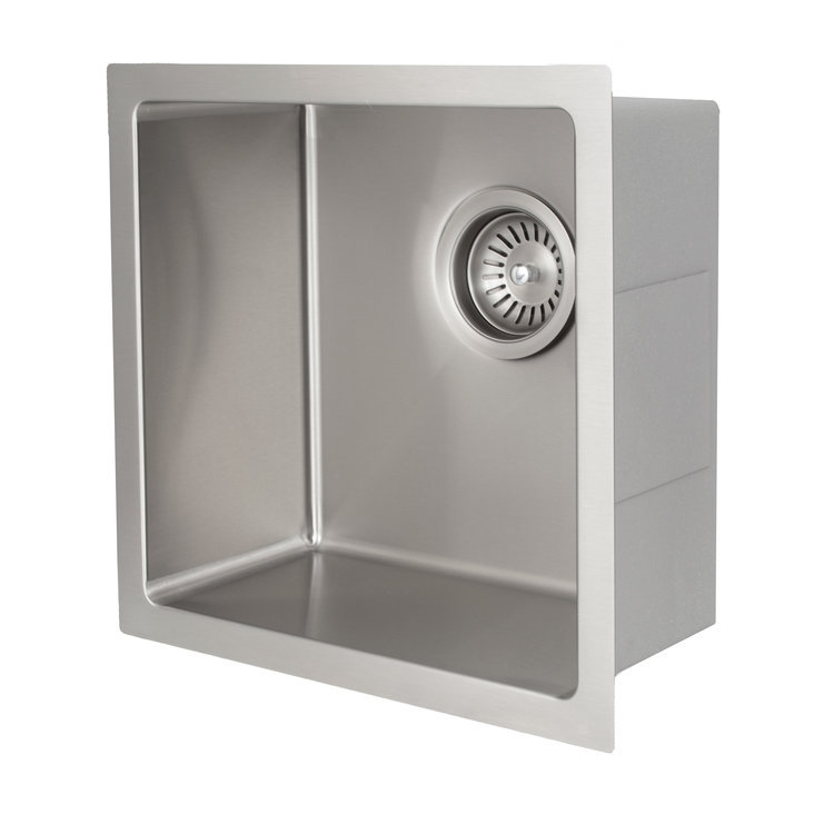 Boreal 15" Stainless Steel Undermount Kitchen Sink