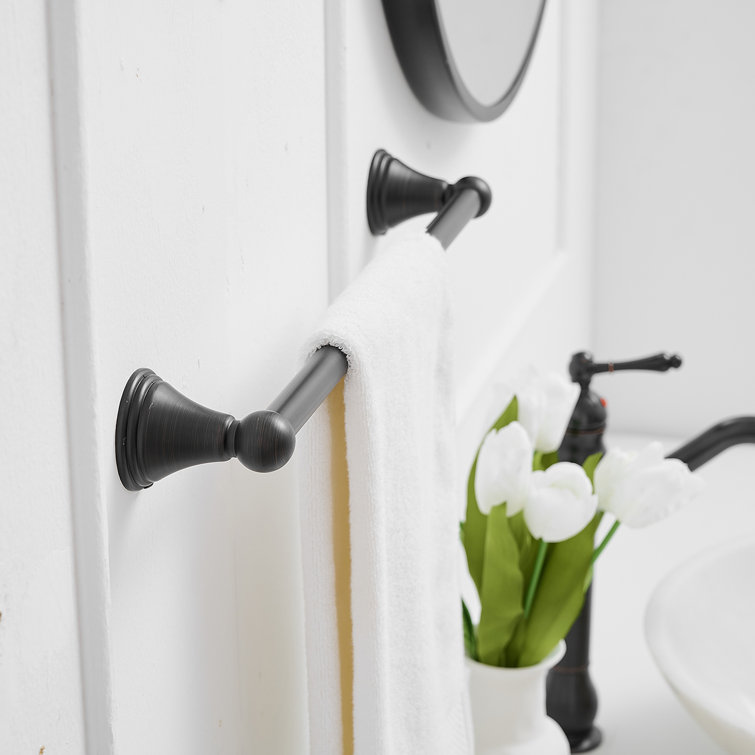 Oil-Rubbed Bronze 5-Piece Bathroom Hardware Set