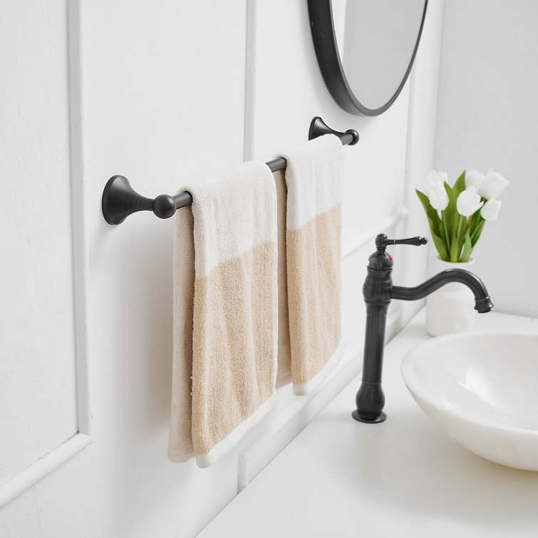 Oil Rubbed Bronze 4-Piece Bathroom Hardware Set