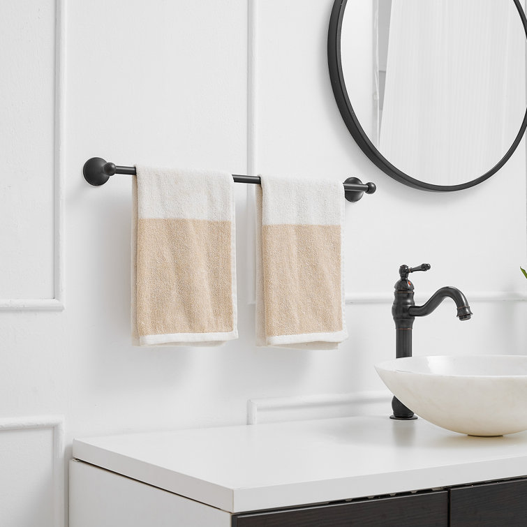 Oil Rubbed Bronze 4-Piece Bathroom Hardware Set
