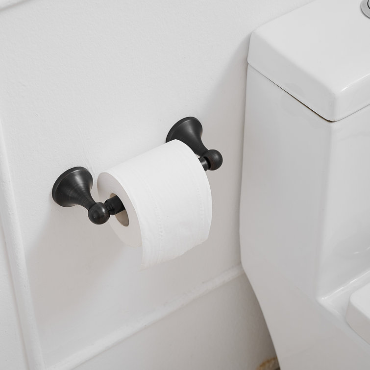 Oil Rubbed Bronze 4-Piece Bathroom Hardware Set