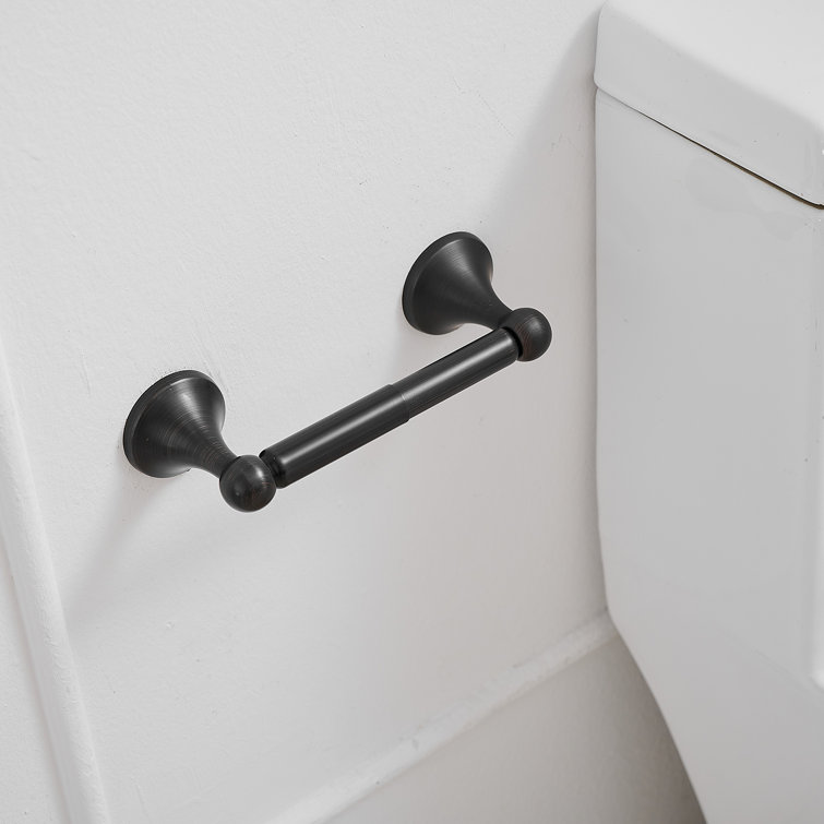 Oil Rubbed Bronze 4-Piece Bathroom Hardware Set