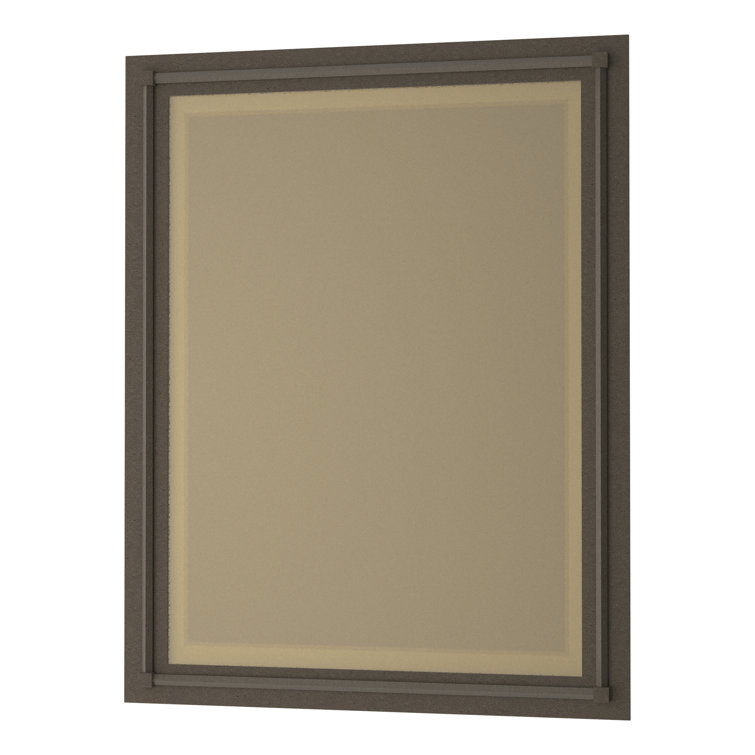 Rook Industrial Dark Smoke Rectangular Bathroom Vanity Mirror