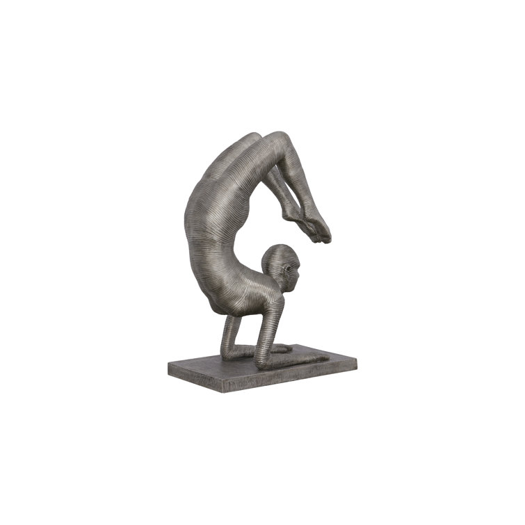 Phillips Collection Handstand Scorpion Statue, Aluminum