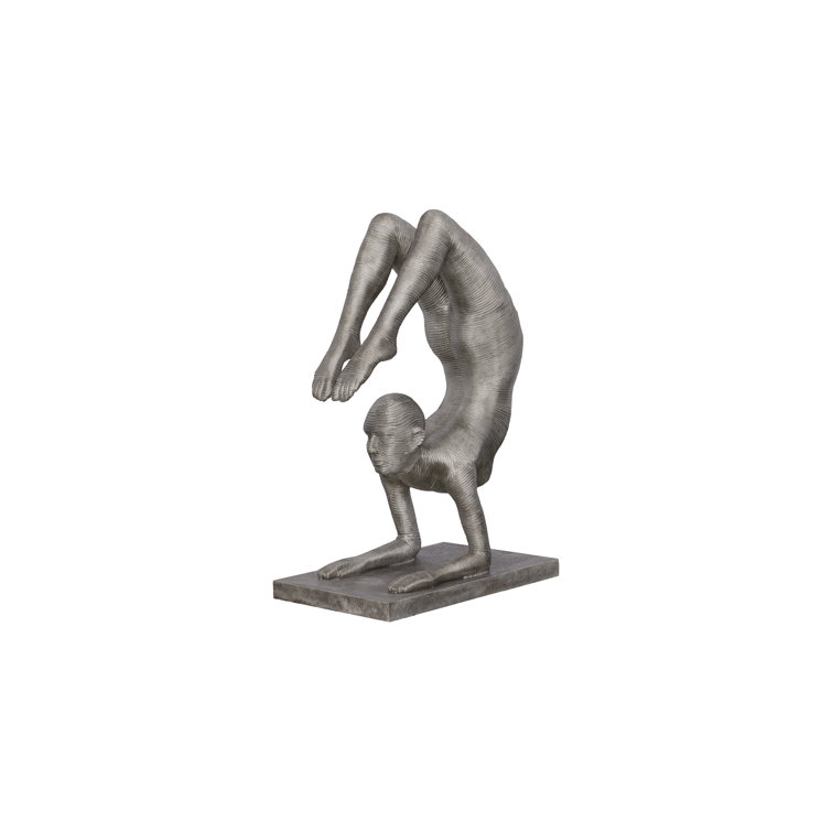Phillips Collection Handstand Scorpion Statue, Aluminum