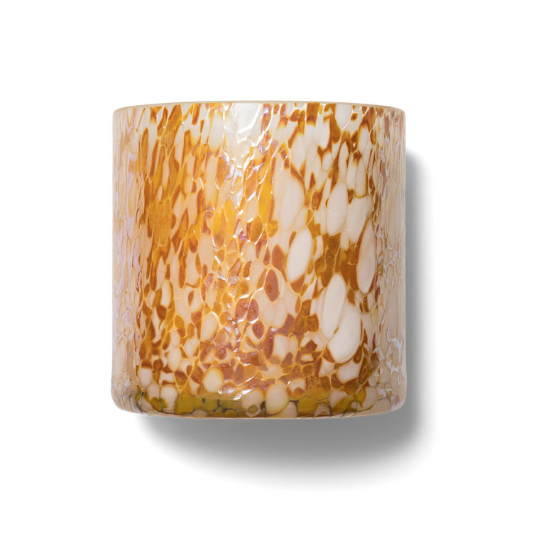 Hand-Blown Glass Orange Blossom Soy Candle