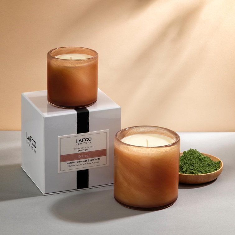 Retreat Green Matcha and Mint Soy Jar Candle