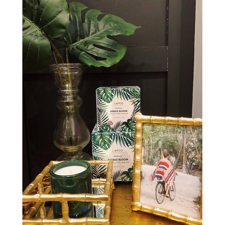 Verdant Breeze Soy Wax Scented Candle with Single Wick