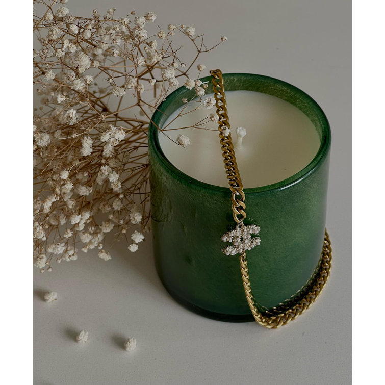 Verdant Breeze Soy Wax Scented Candle with Single Wick