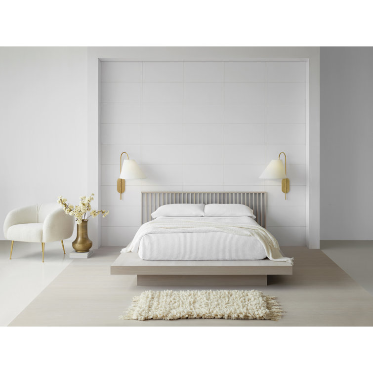 Polished Nickel Swing Arm Wall Sconce with White Shade