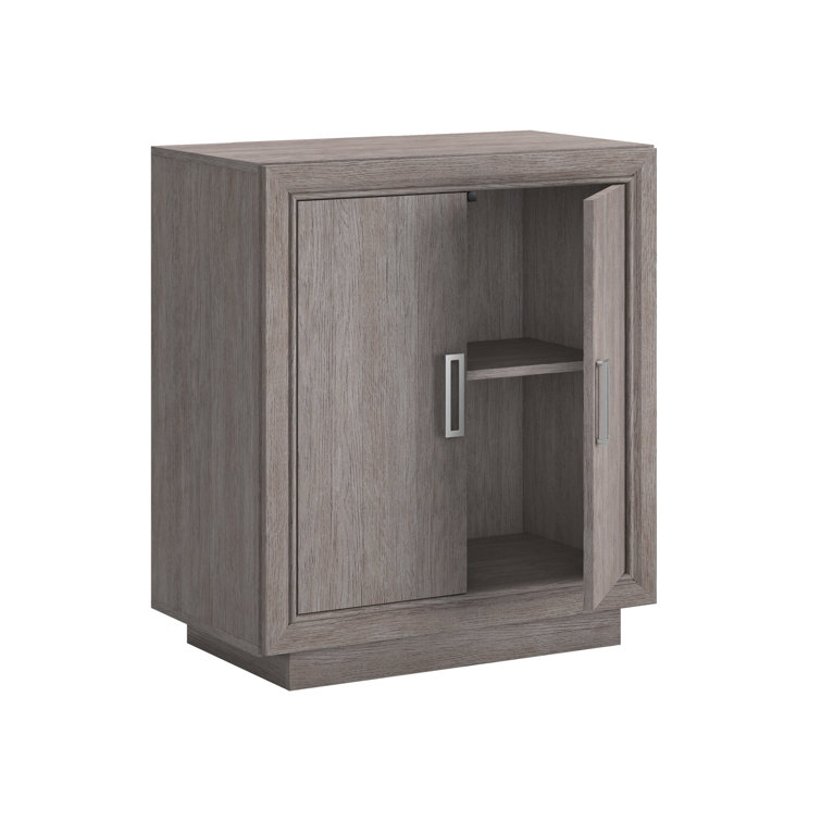 Ashen Oak 2-Door Adjustable Shelf Office Cabinet