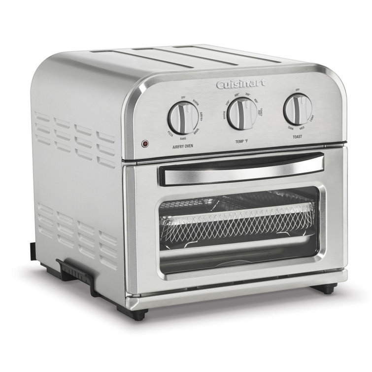 Compact Stainless Steel Air Fryer Toaster Oven