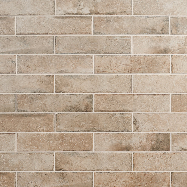 Ravello 3" x 12" Beige Natural Porcelain Tile