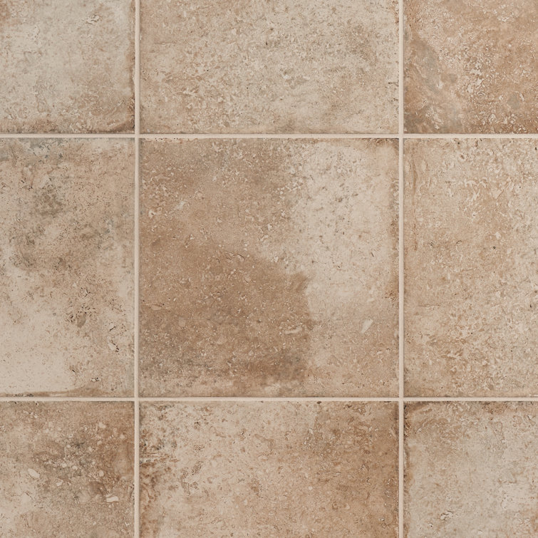 Delfi Natural Porcelain 12" x 12" Stone Look Wall & Floor Tile