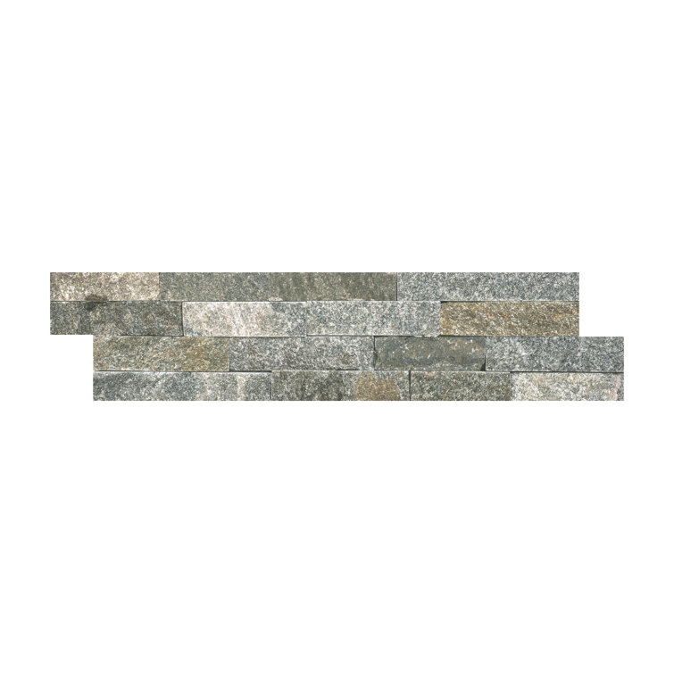 Amber Falls Multicolor Natural Stone Quartzite Wall Tile