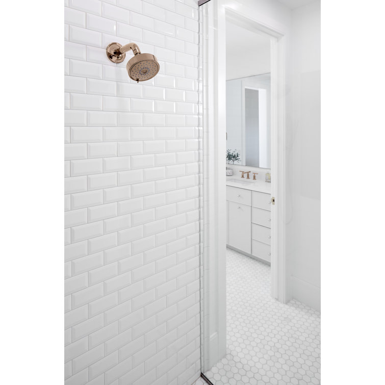 Vibrant Rose Gold Multifunction Wall Mounted Showerhead