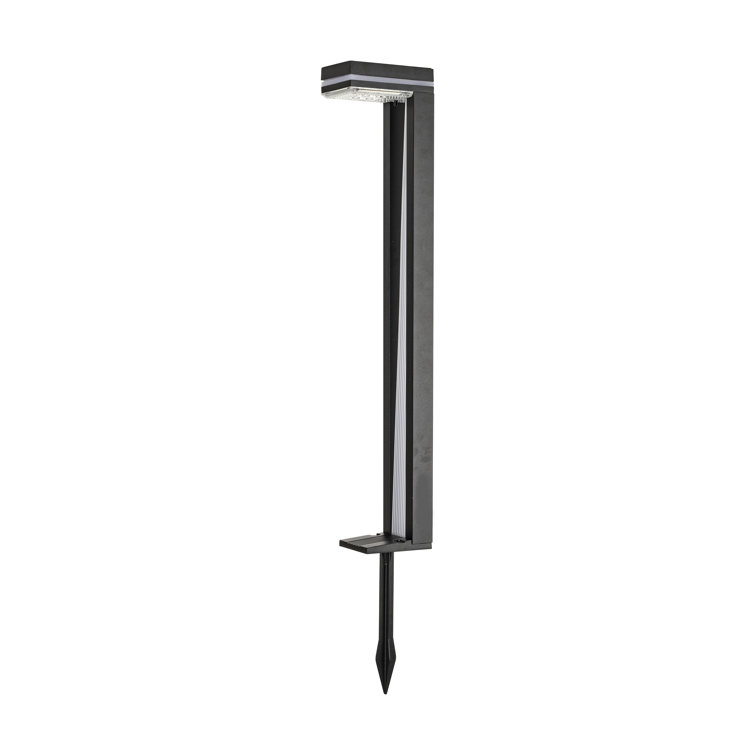 Sentry Black Solar LED Pathway Light with Dusk to Dawn, 2 Pack