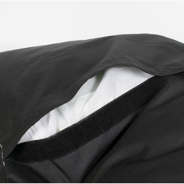 X-Large Black Waterproof Orthopedic Elevated Dog Bed