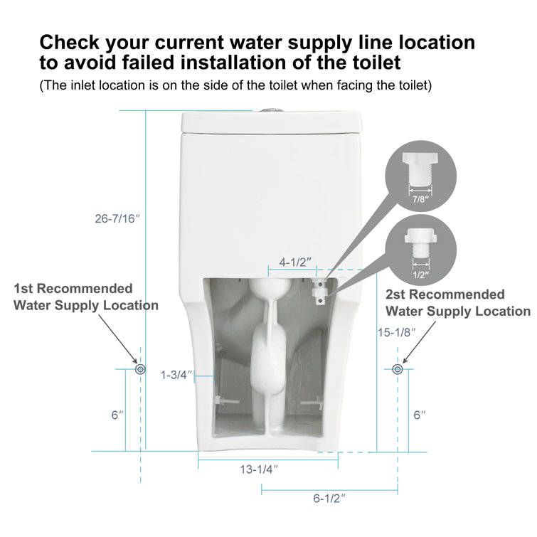 Greta White Vitreous China Dual-Flush Elongated Toilet