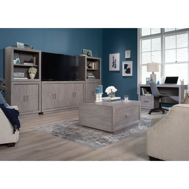 Ashen Oak 2-Door Adjustable Shelf Office Cabinet