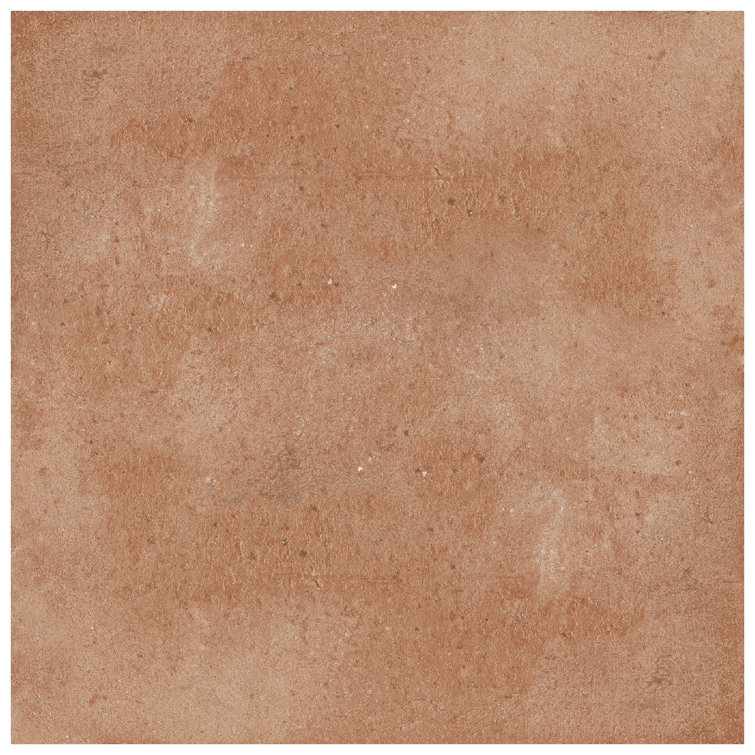 Manises 13" x 13" Matte Brown Porcelain Floor and Wall Tile