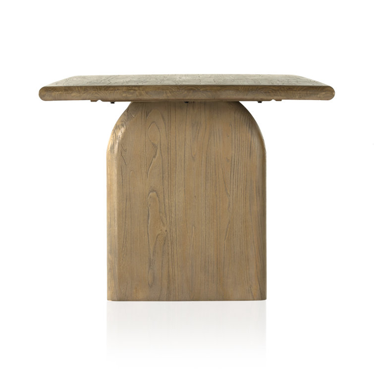 Sorrento 94" Brown Solid Wood Rectangular Dining Table