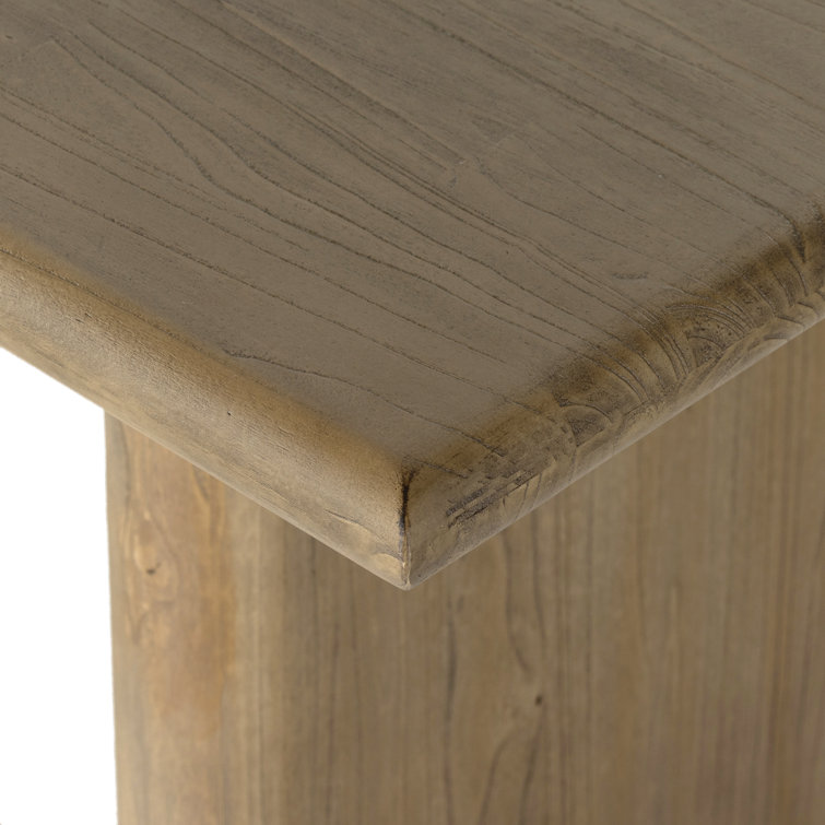 Sorrento 94" Brown Solid Wood Rectangular Dining Table