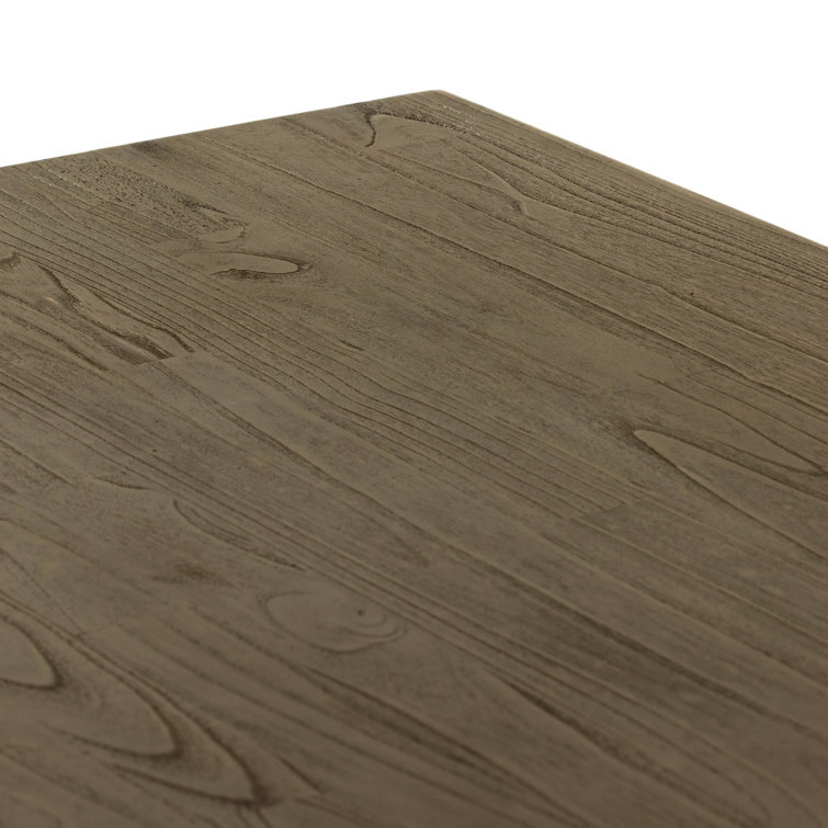 Sorrento 94" Brown Solid Wood Rectangular Dining Table