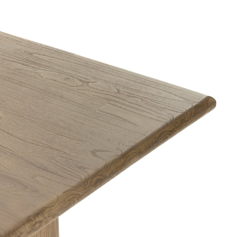 Sorrento 94" Brown Solid Wood Rectangular Dining Table