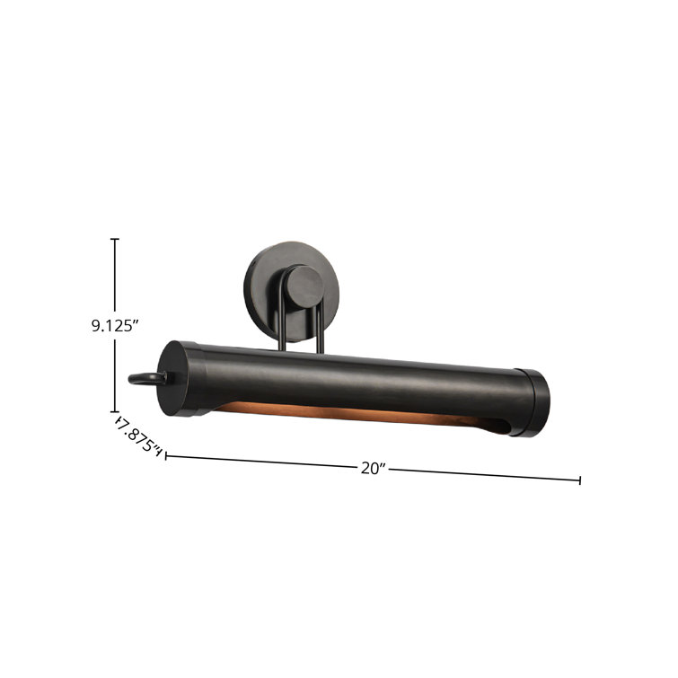 Urban Bronze Dimmable Electric Wall Picture Light