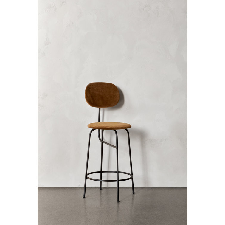 Fiord 961 Wool and Black Steel Frame Counter Stool