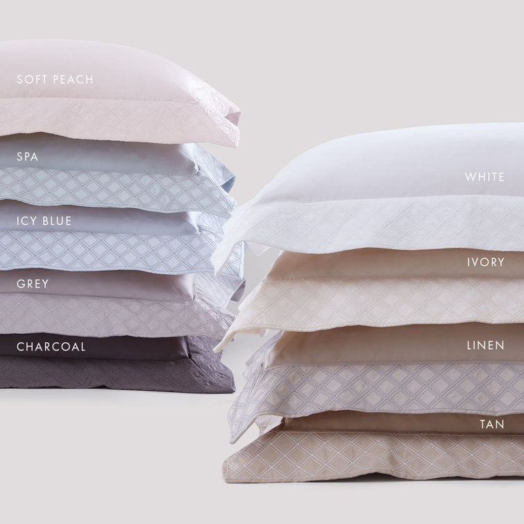 Hira Charcoal Cotton Full/Queen Duvet Cover Set