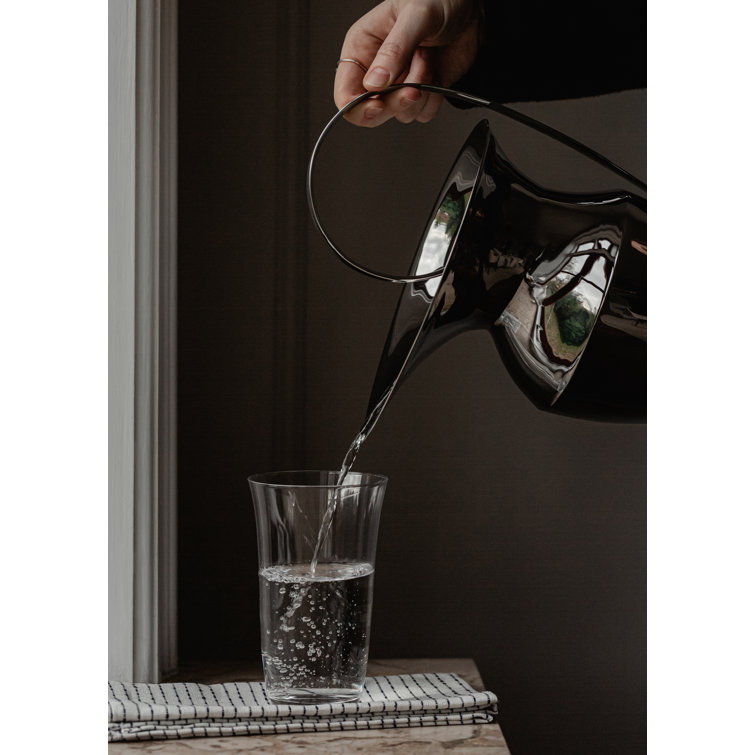 Etruscan Stainless Steel Mirror Polished Pitcher, 33 cm