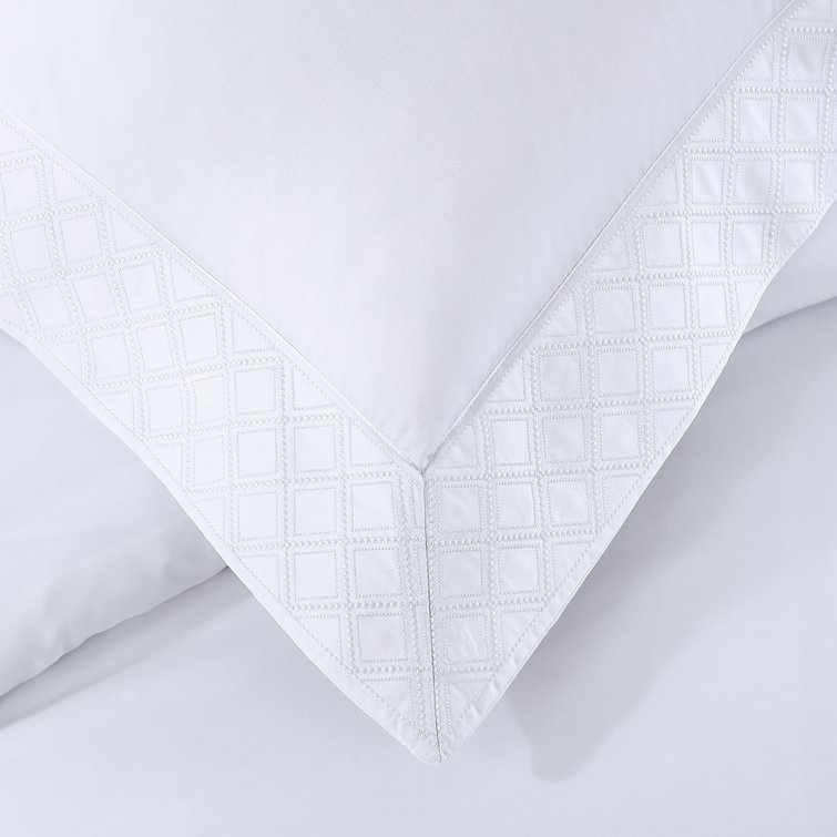 Hira Charcoal Cotton Full/Queen Duvet Cover Set