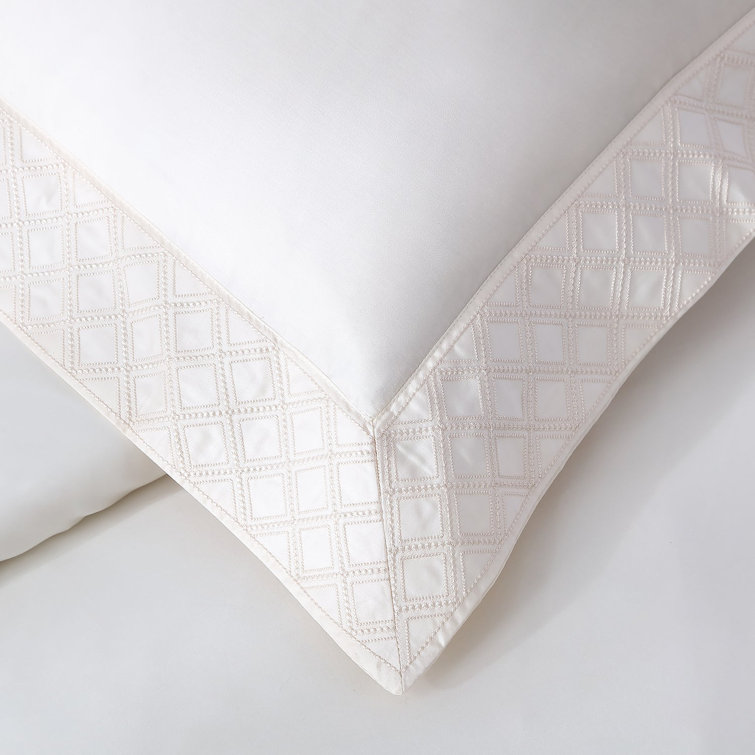 Hira Charcoal Cotton Full/Queen Duvet Cover Set