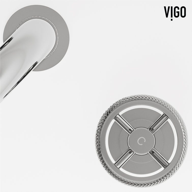 Wythe Chrome 8.5" Widespread Bathroom Faucet with Two Handles
