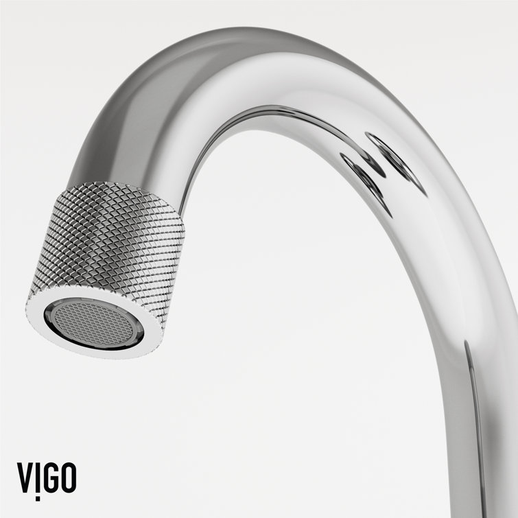 Wythe Chrome 8.5" Widespread Bathroom Faucet with Two Handles