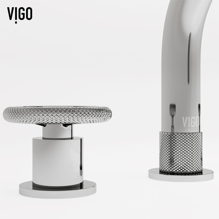 Wythe Chrome 8.5" Widespread Bathroom Faucet with Two Handles