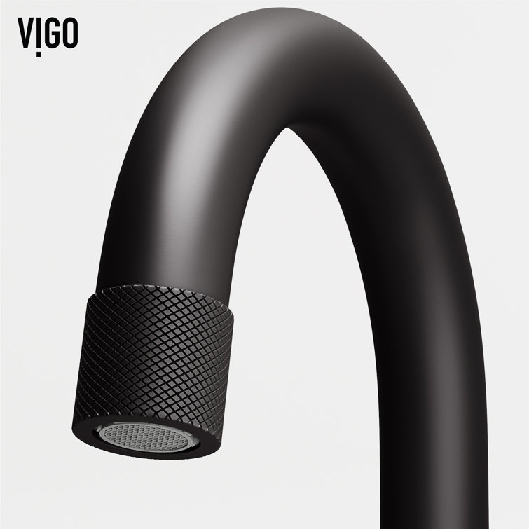 Matte Black Metal Transitional Widespread Bathroom Faucet