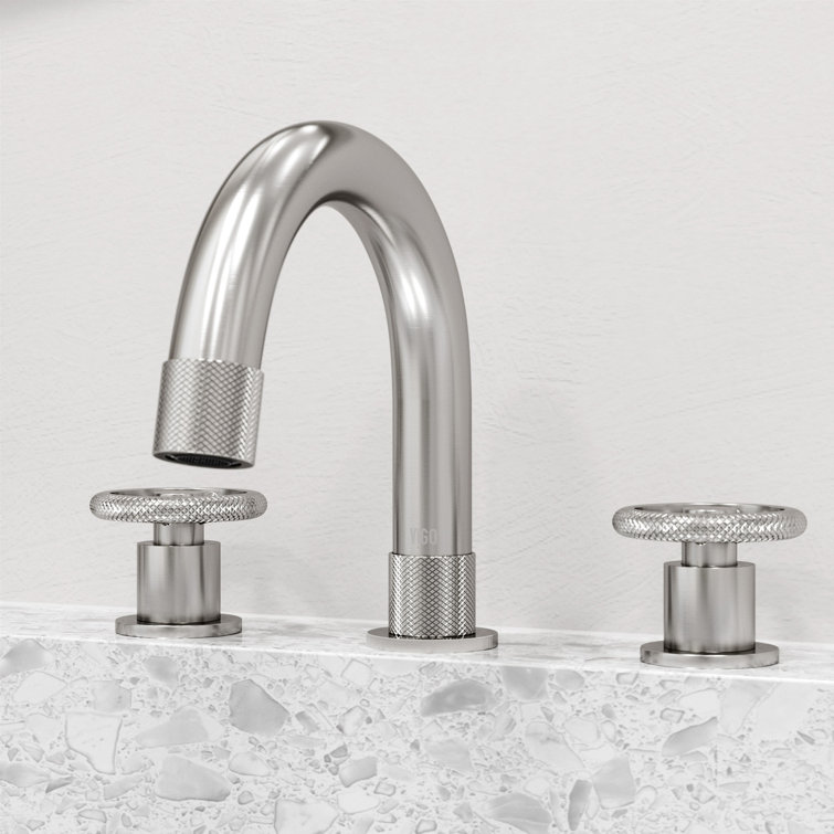 Wythe Chrome 8.5" Widespread Bathroom Faucet with Two Handles
