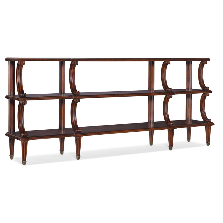 Maraschino Cherry 80'' Rectangular Console Table with Storage