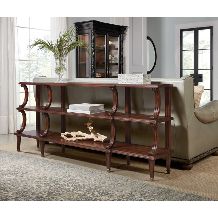 Maraschino Cherry 80'' Rectangular Console Table with Storage