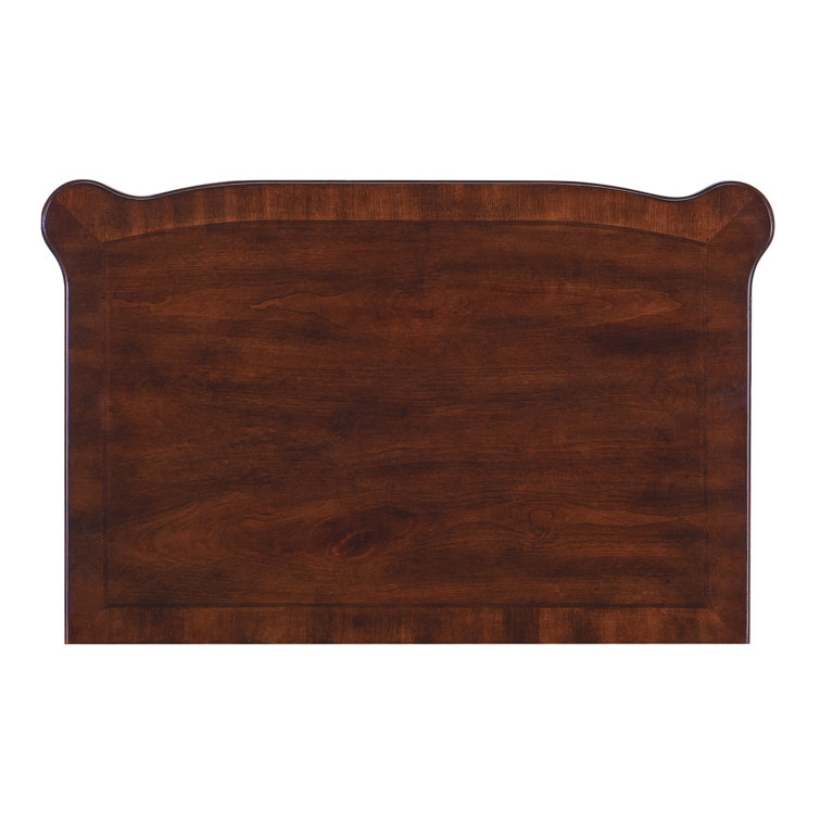 Maraschino Cherry 3-Drawer Nightstand with Antique Bronze Knobs