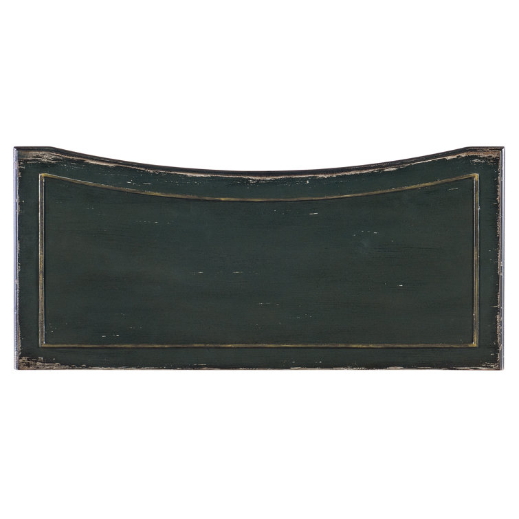 Charleston Green Maple Veneer Two-Door Accent Cabinet