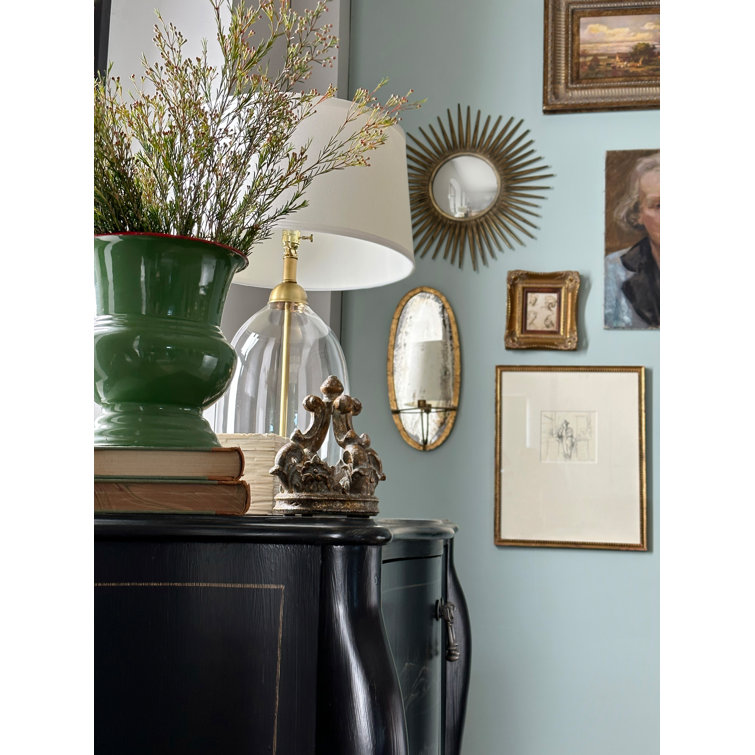 Charleston Black Handpainted Two-Door Accent Cabinet
