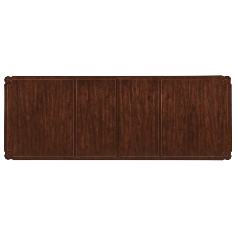 Charleston Black Cherry Extendable Rectangular Dining Table