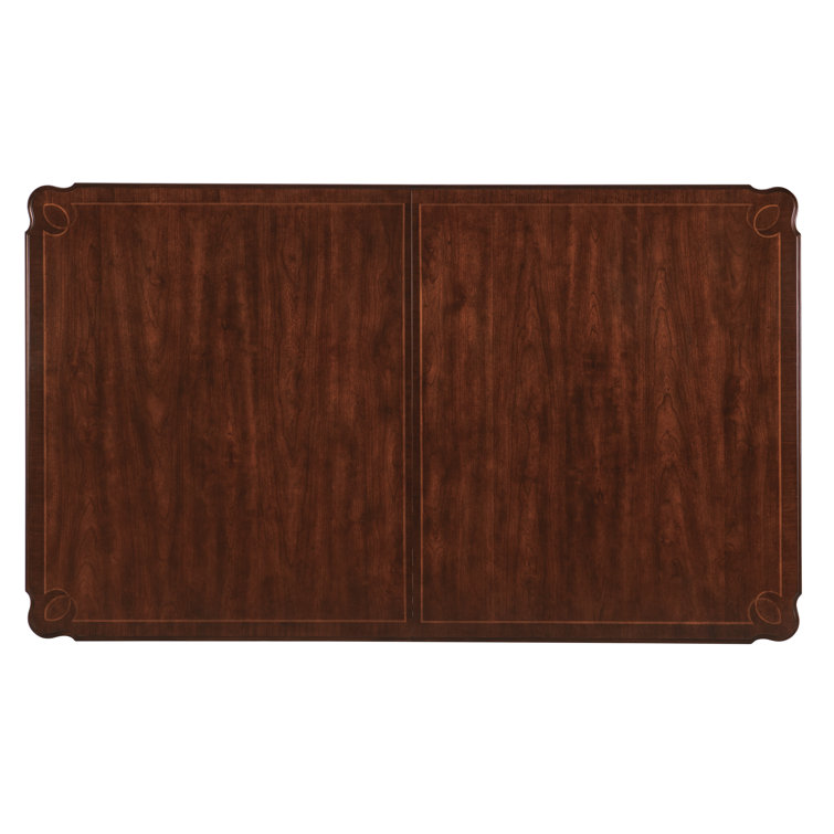 Charleston Black Cherry Extendable Rectangular Dining Table