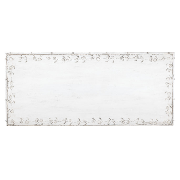 White Heron 44" Cream Maple Veneer Accent Chest