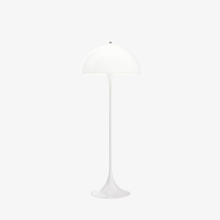 Panthella White Opal Acrylic Floor Lamp