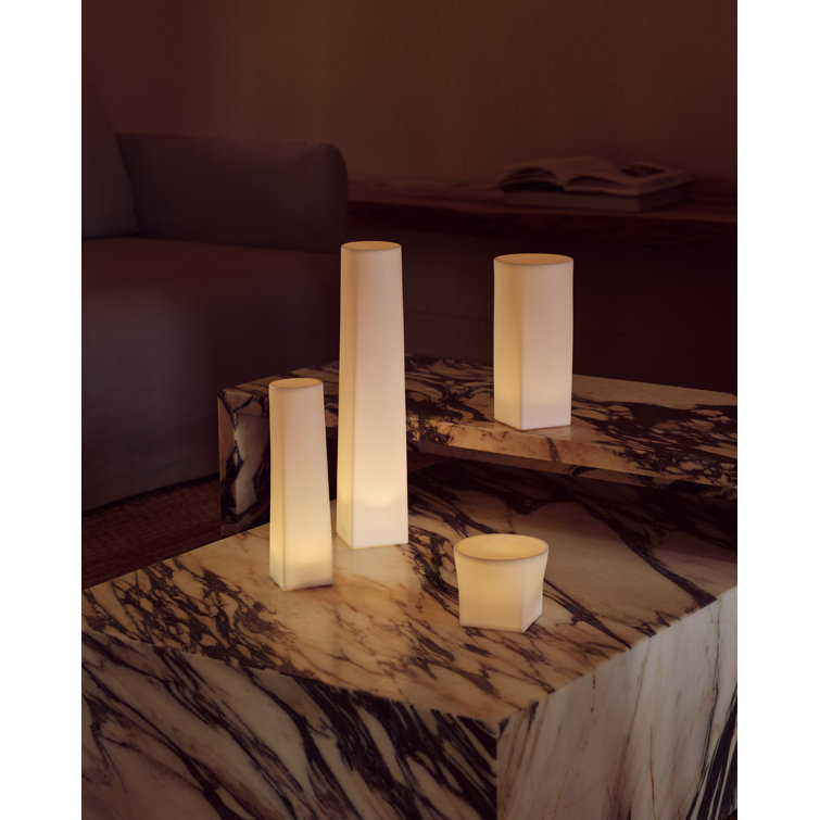 Ignus Winter White Flameless LED Candle, 3.1" H